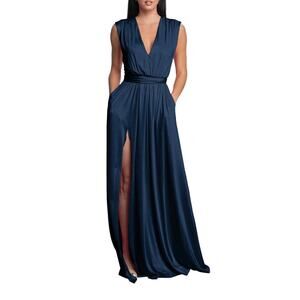 Dress the Population Navy Maxi Dress